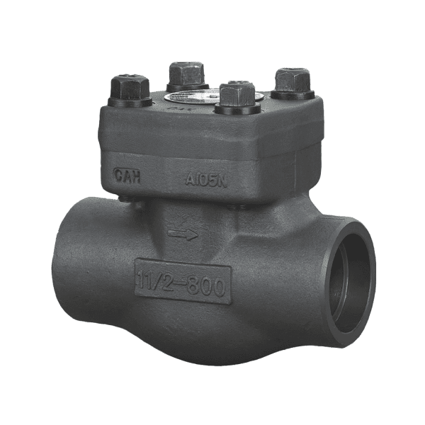 API 602 Piston Check Valve, A105N, 1-1/2 Inch, 800 LB, SW