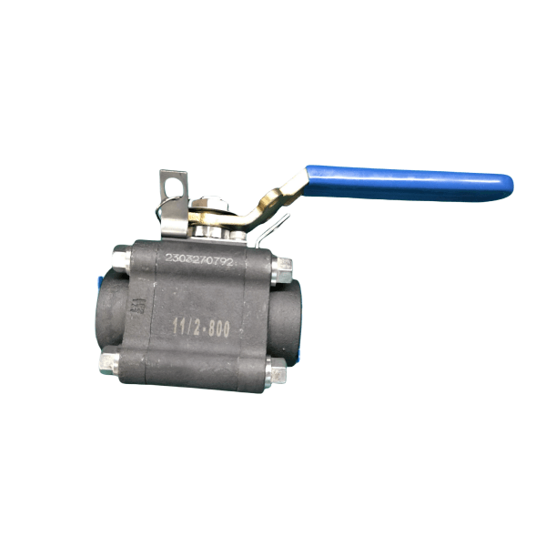 SW/FNPT Threaded Ball Valve, 1-1/2 Inch, 800 LB, ISO 17292