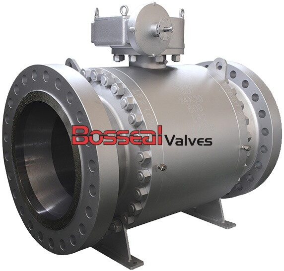 24 Inch 3-PC Ball Valve, ASTM A105N, 150 LB, BS 5351, RF