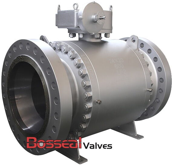 API 6D Soft Seat Ball Valve, 14 Inch, 1500 LB, BS 5351, RTJ