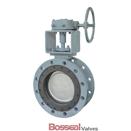 API 609 B Soft Seated Butterfly Valve, A890 5A, CL150, 26 IN