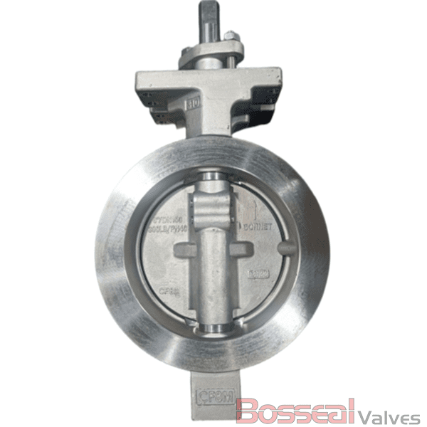 API 609 Cat B Butterfly Valve, EN 593, CF8M, 12 IN, CL150