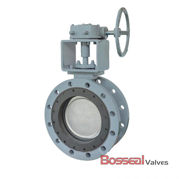 API 609 Double Offset Butterfly Valve, A890 5A, CL300, 24IN