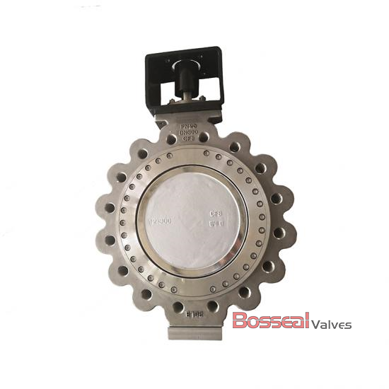 API 609 Double Offset Butterfly Valve, CL300, 26IN, A351 CF8