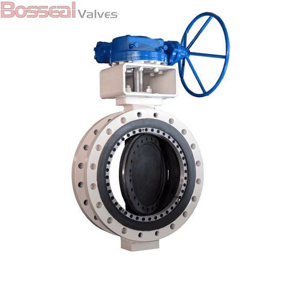 API 609 Flanged Butterfly Valve, Titanium, 48 IN, CL 150 LB