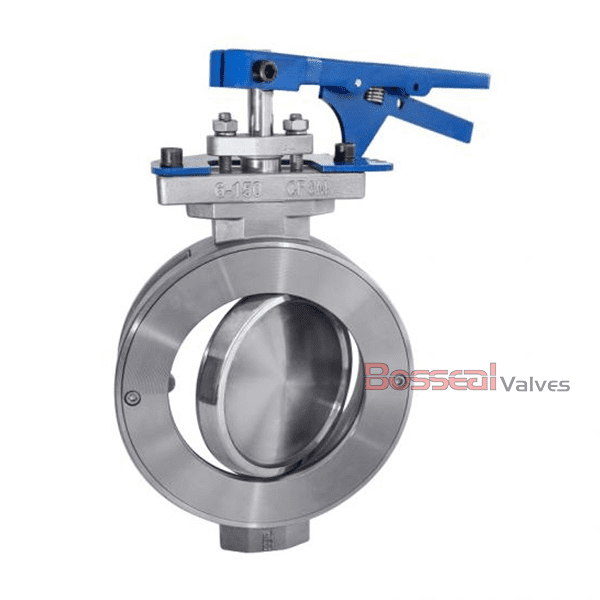 API 609 RPTFE Seated Butterfly Valve, A890 5A, CL300, 26 IN