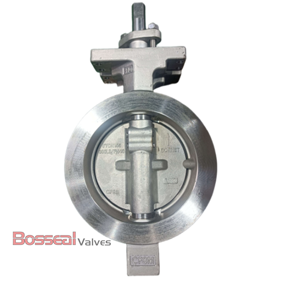 API 609 Stainless Steel Butterfly Valve, CF8M, CL150, 4 IN