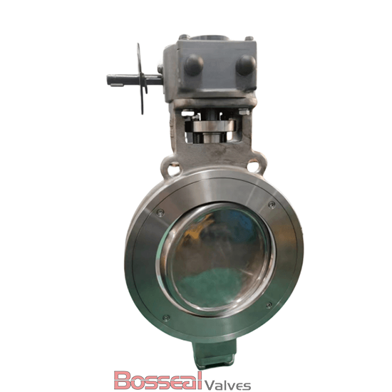 ASTM A216 WCB Butterfly Valve, CL150, 2-1/2IN, API 609 Cat B