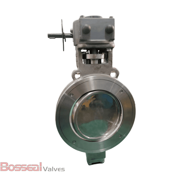 ASTM A216 WCB Double Offset Butterfly Valve, 32 IN, CL 150