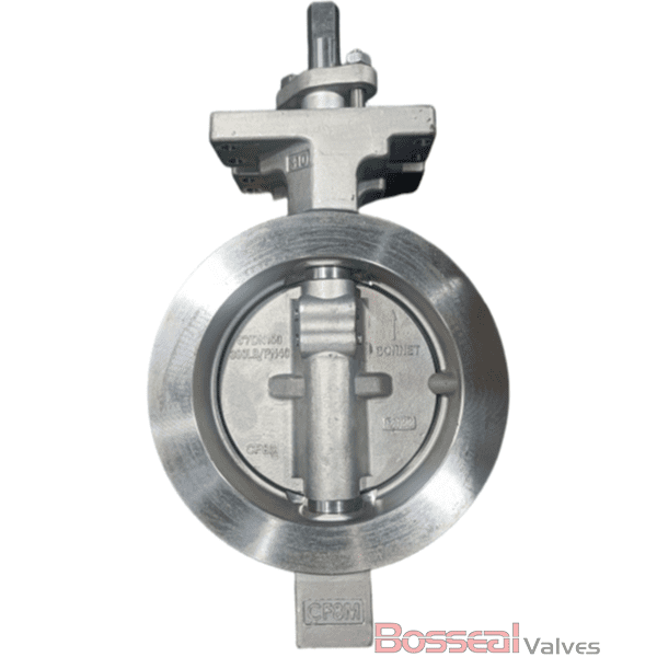 ASTM A216 WCB Double Offset Butterfly Valve, CL 300, 28 IN