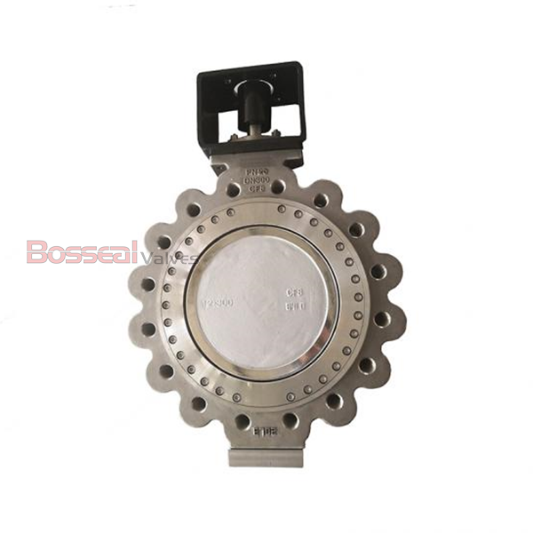 ASTM A351 CF8M Lug Butterfly Valves, EN 593, CL 300, 3 IN