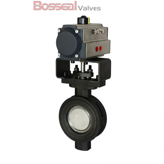 ASTM A890 4A Double Offset Butterfly Valve, CL150, 48IN