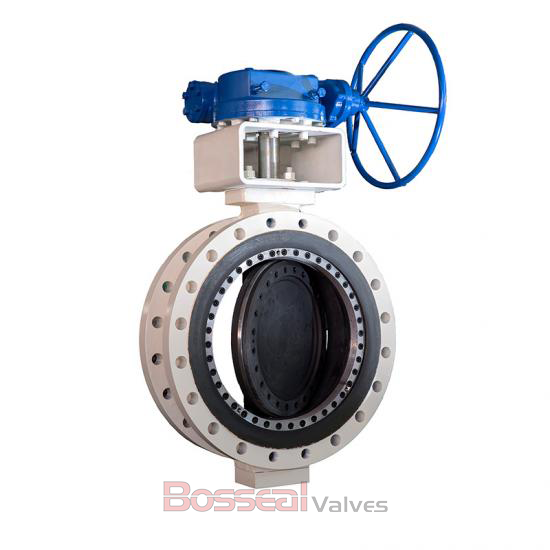 ASTM A890 4A Double Offset Butterfly Valve, CL300, 2-1/2 IN