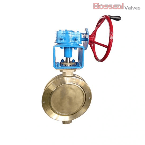 Double Eccentric Butterfly Valves, B148 C95800, 300 LB, 4 IN