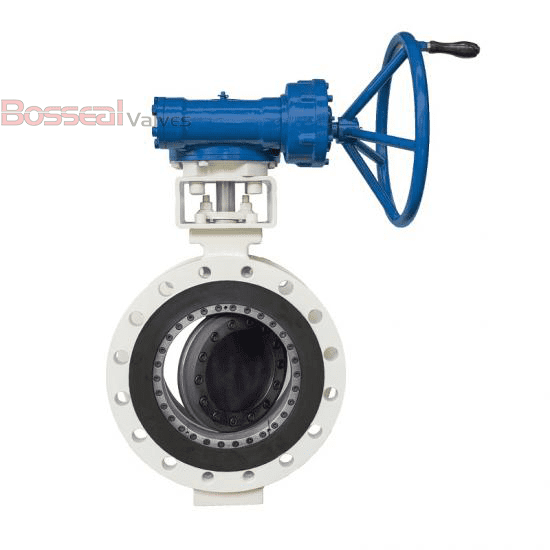 Double Offset Flanged Butterfly Valve, C95800, 36 IN, CL150