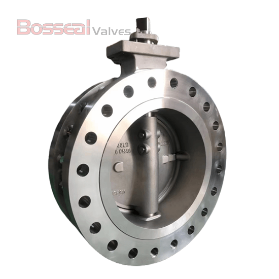 EN 593 Stainless Steel Butterfly Valve, CF8M, CL300, 6 IN