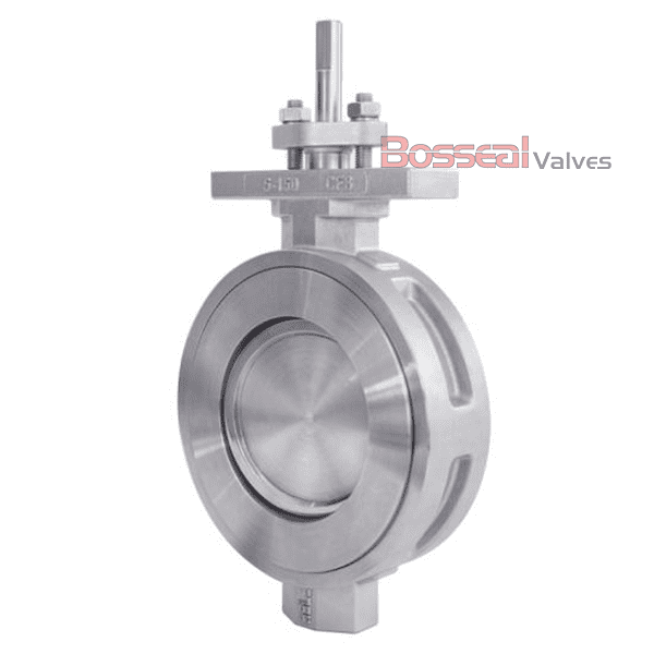 RPTFE Seated Butterfly Valve, A351 CF8M, 2 IN, CL 150 LB