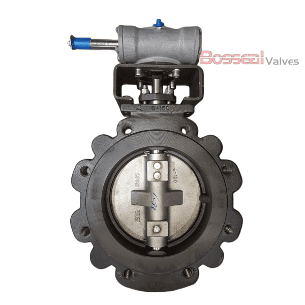 RPTFE Seated Lug Butterfly Valve, A351 CF8, 12 Inch, 300 LB