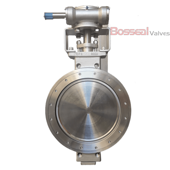 Stainless Steel CF8 Butterfly Valve, 150 LB, 8IN, API 609 B