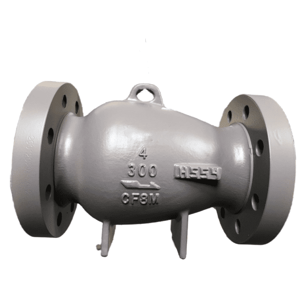 ASTM A351 CF8M Axial Flow Check Valve, 4 Inch, 300 LB, RF Bosseal