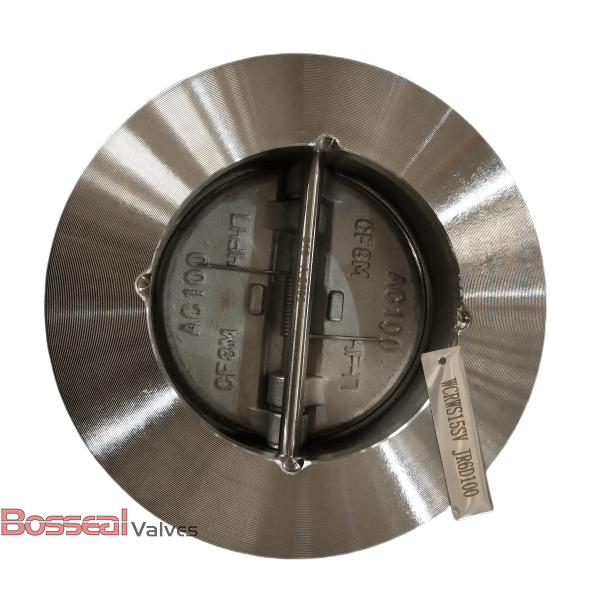 Stainless Steel Dual Plate Check Valve, 42 IN, 150 LB, CF8M