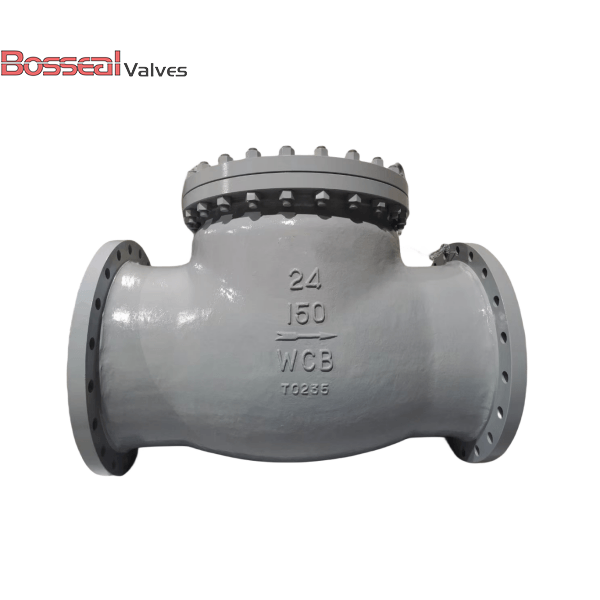 API 594 Swing Check Valve, ASTM A351 CF8, ANSI 300, 42 IN, RF