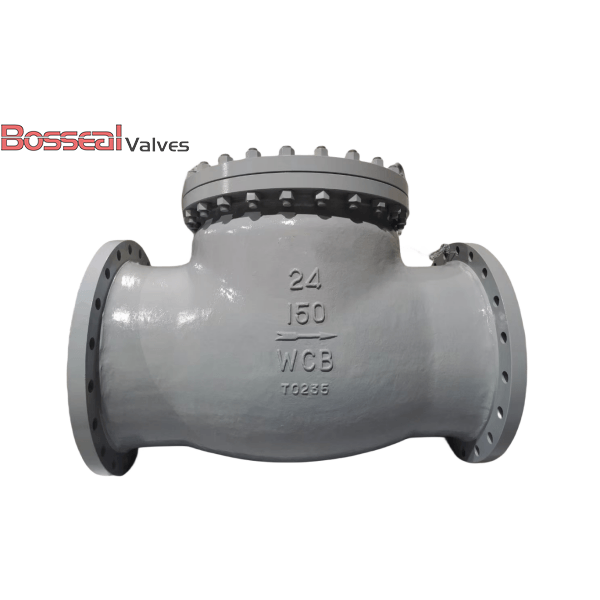 API 6D Swing Check Valve, 2 IN, ANSI 300, ASTM A351 CF8, RF