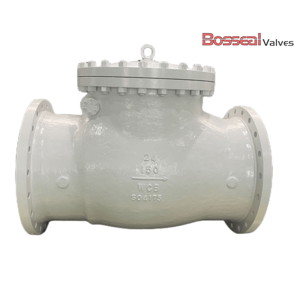 BS 1868 Swing Check Valve, ASTM A216 WCB, CL 300 LB, 36 Inch