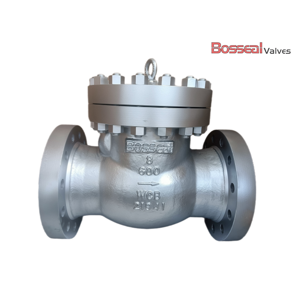 BS 1868 Swing Check Valve, CL 600, 10 IN, DN250, A216 WCB