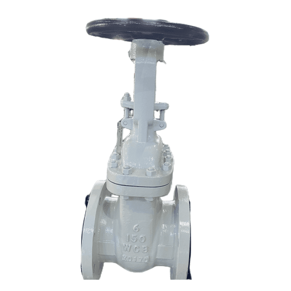 API 600 Gate Valve, ASTM A216 WCB, 6 Inch, 150 LB, RF