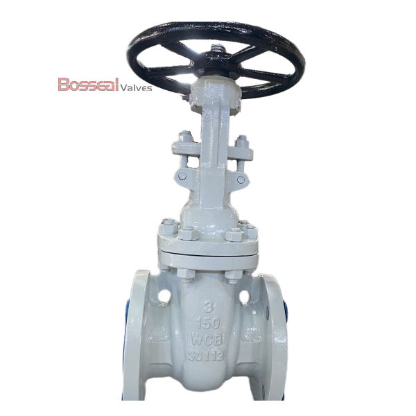 ASTM A216 WCB Gate Valve, 28 IN, 600 LB, API 600, RF Flanged