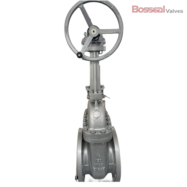 ASTM A890 5A Gate Valve, 42 IN, CL 600, Bolted Bonnet