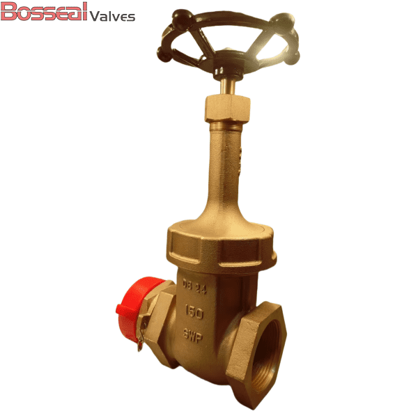 ASTM B62 C83600 Gate Valves, Non-Rising Stem, 3/4 IN, CL200