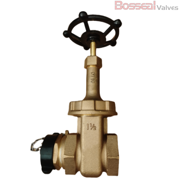 MSS SP-80 Gate Valve, B62 C83600, 2 IN, 150 LB, Threaded