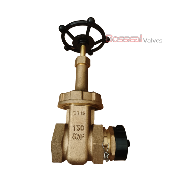 MSS SP-80 Rising Stem Gate Valve, 125 LB, 3 Inches, C83600